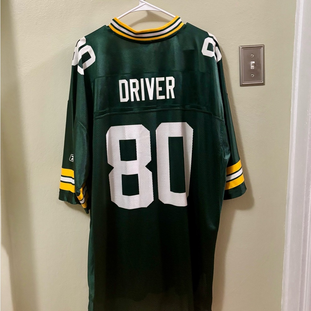 Authentic NFL Vintage Green Bay Packers Jersey #80 Donald Driver! NWT! - Picture 10 of 11